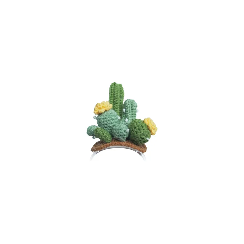 Knitted costume for Loona Premium Cactus